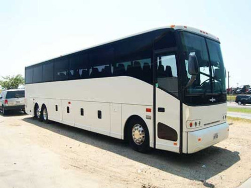 56 Passenger Charter Bus Dallas rental